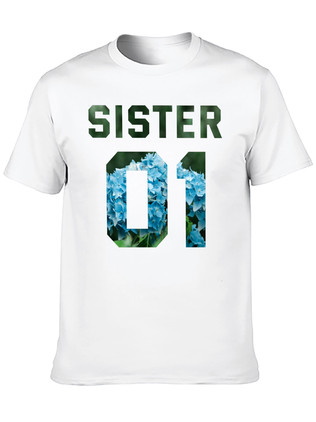 Sister 01 Floral Graphic T-Shirt