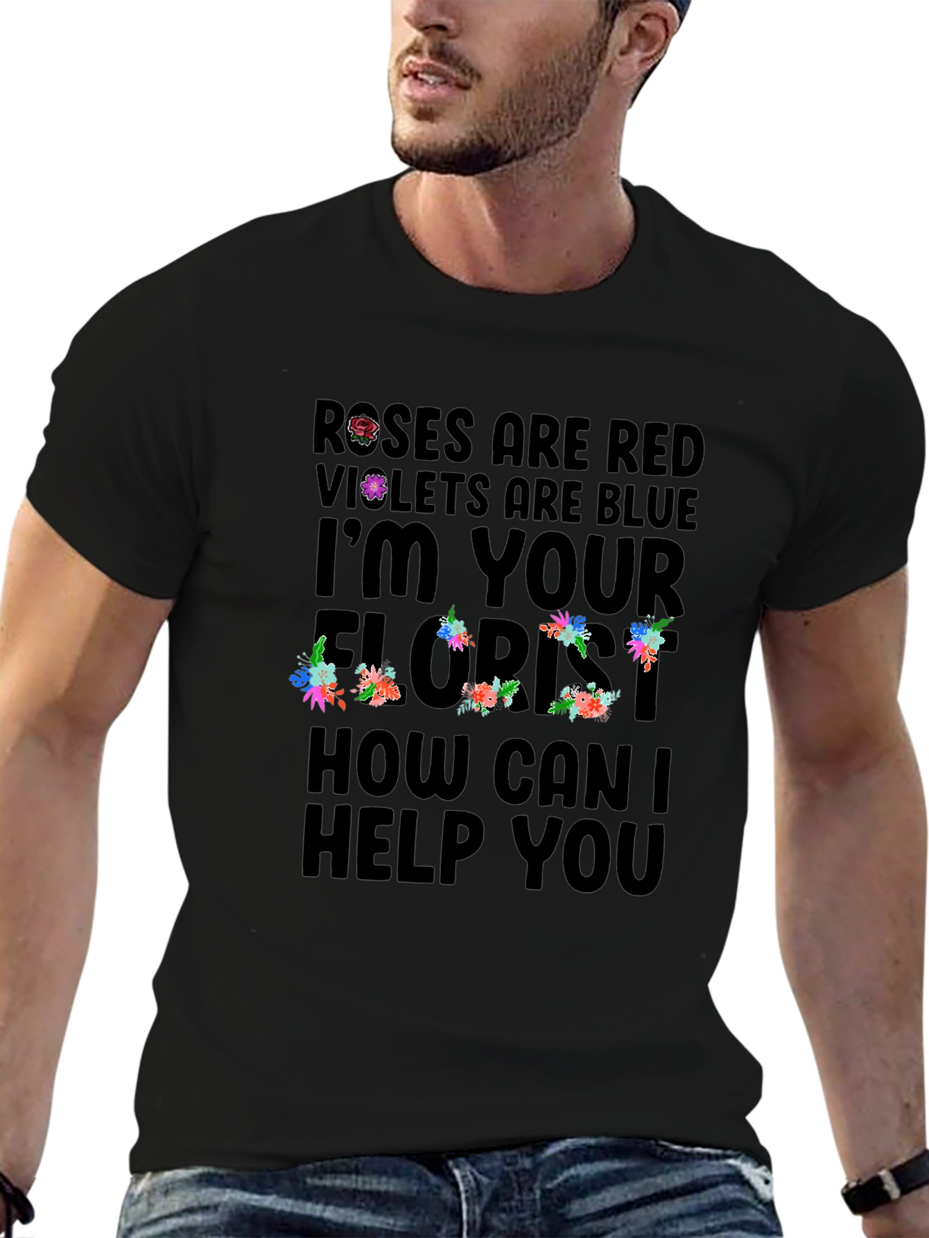 Roses are Red Florist T-Shirt