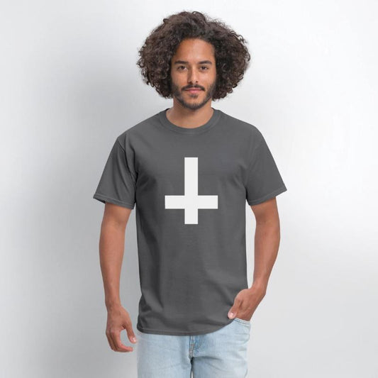 White Cross Upside Down