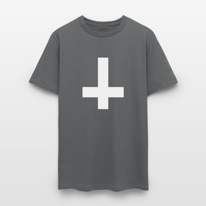 White Cross Upside Down