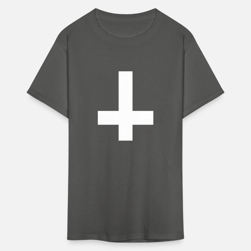 White Cross Upside Down