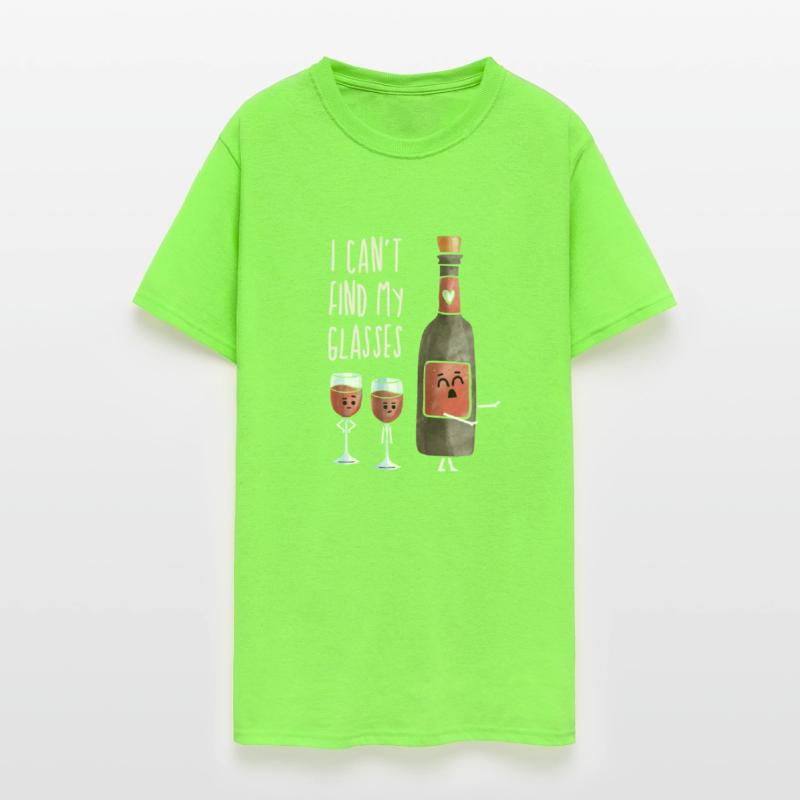 Wine searches glasses