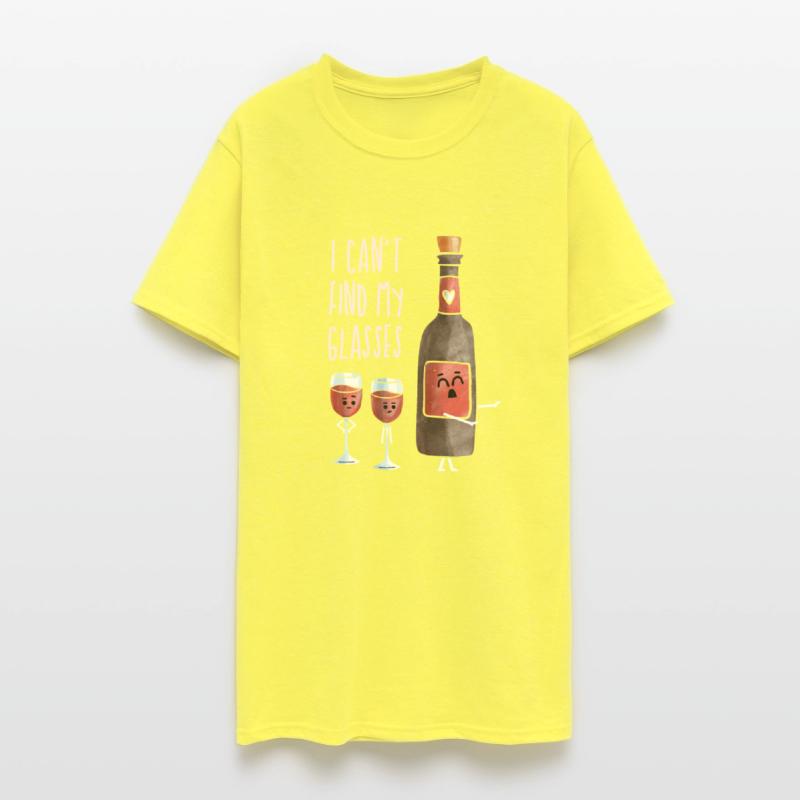 Wine searches glasses