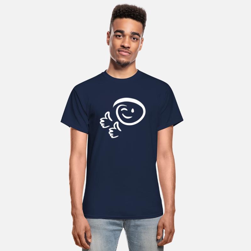 Winking smiling face showing thumbs up, Emoticon.