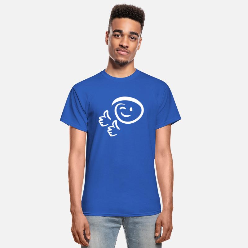 Winking smiling face showing thumbs up, Emoticon.