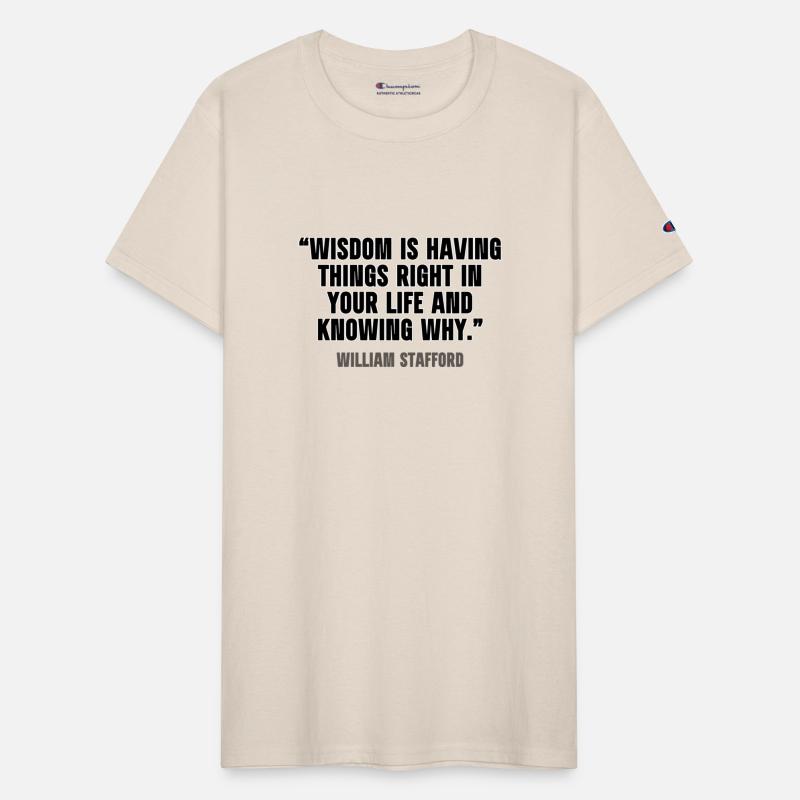 Wisdom is having things right in your life