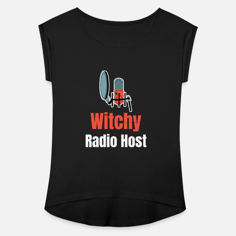 Witchy Radio Host Funny Ham Recording Announcer