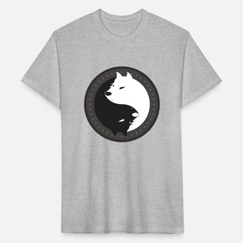 Wolf Yin Yang Wolfs Couple Lover Funny Gift Idea