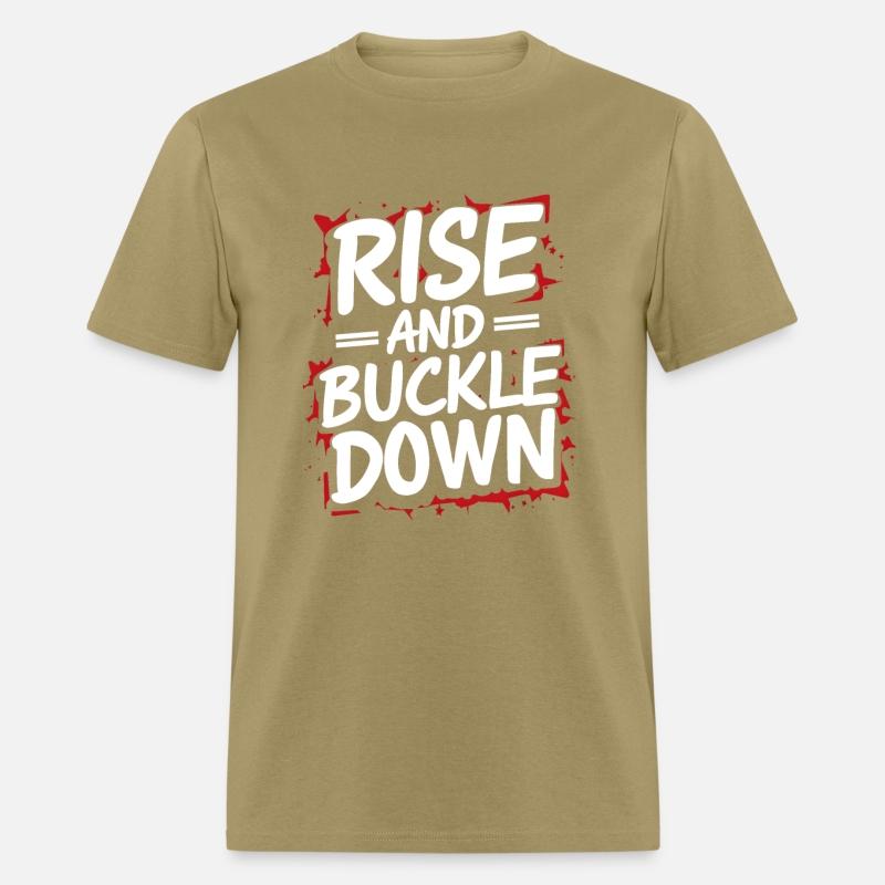 work Motivational Graphic rise and buckle down