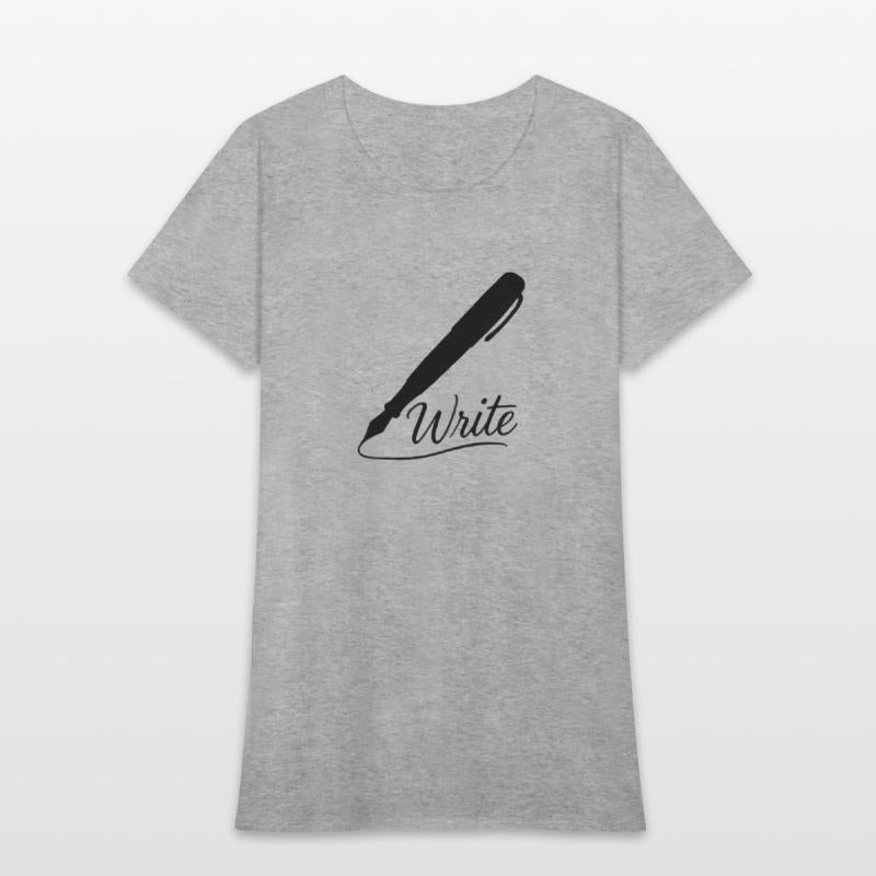 Write logo antique fountain pen writer screenplay