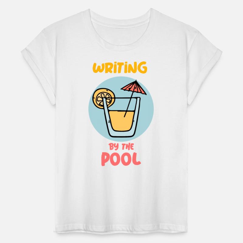 Writing By The Pool Writer Summer Drink