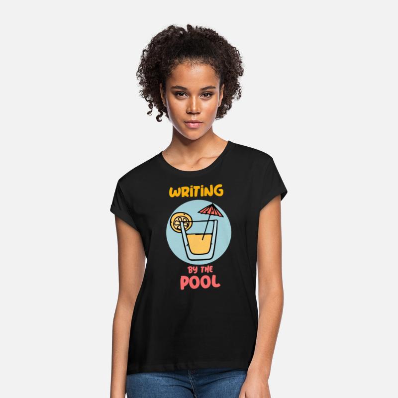 Writing By The Pool Writer Summer Drink