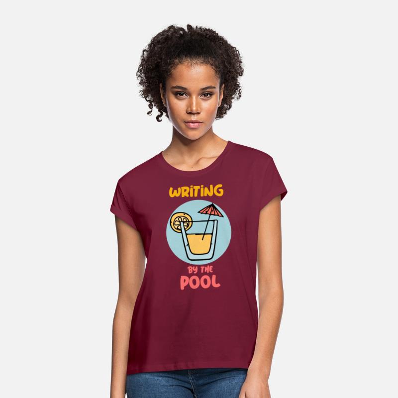 Writing By The Pool Writer Summer Drink