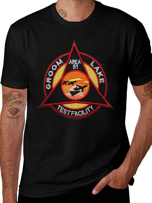 Area 51 Groom Lake Black T-Shirt