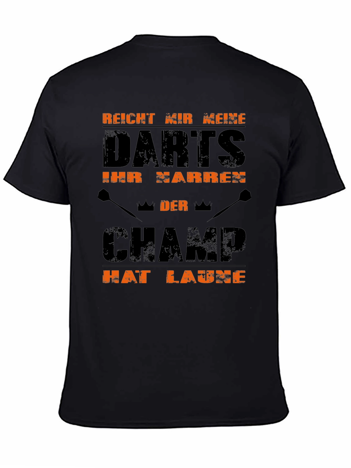 Darts Champ Graphic Tee - Fun Dart Player T-Shirt