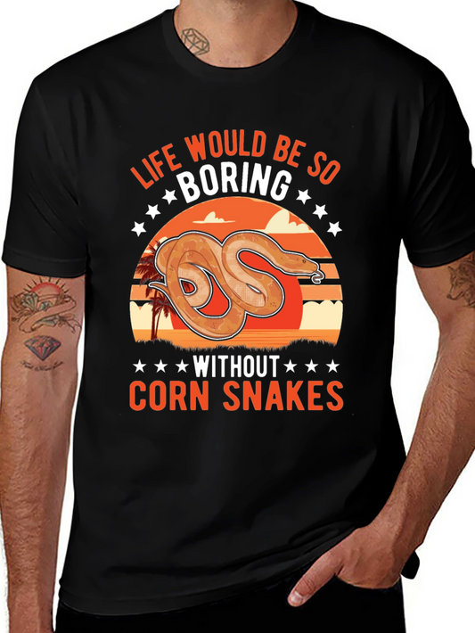 Corn Snake T-Shirt - Life Would Be So Boring