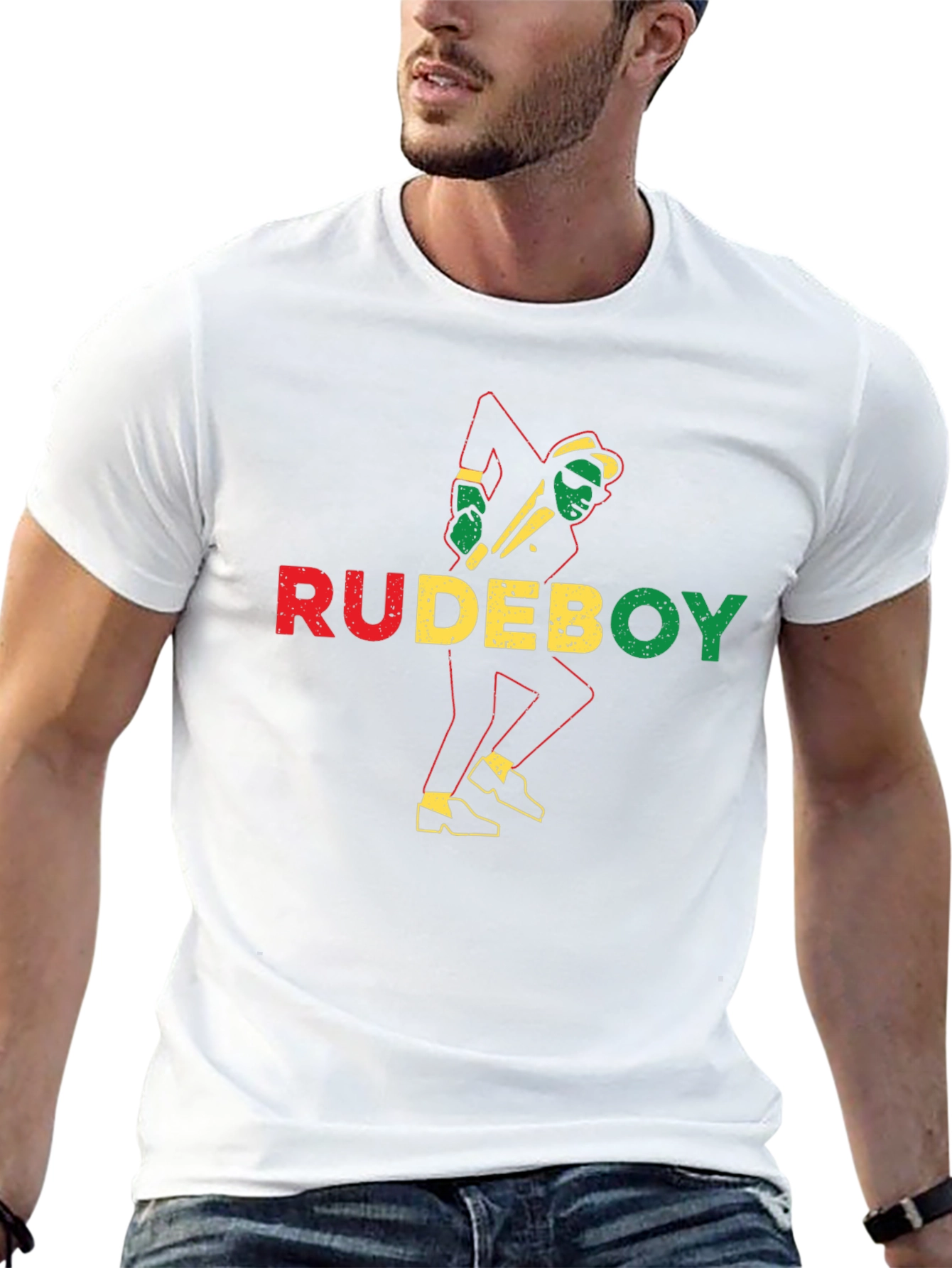 Rudeboy Graphic T-Shirt - Jamaican Style