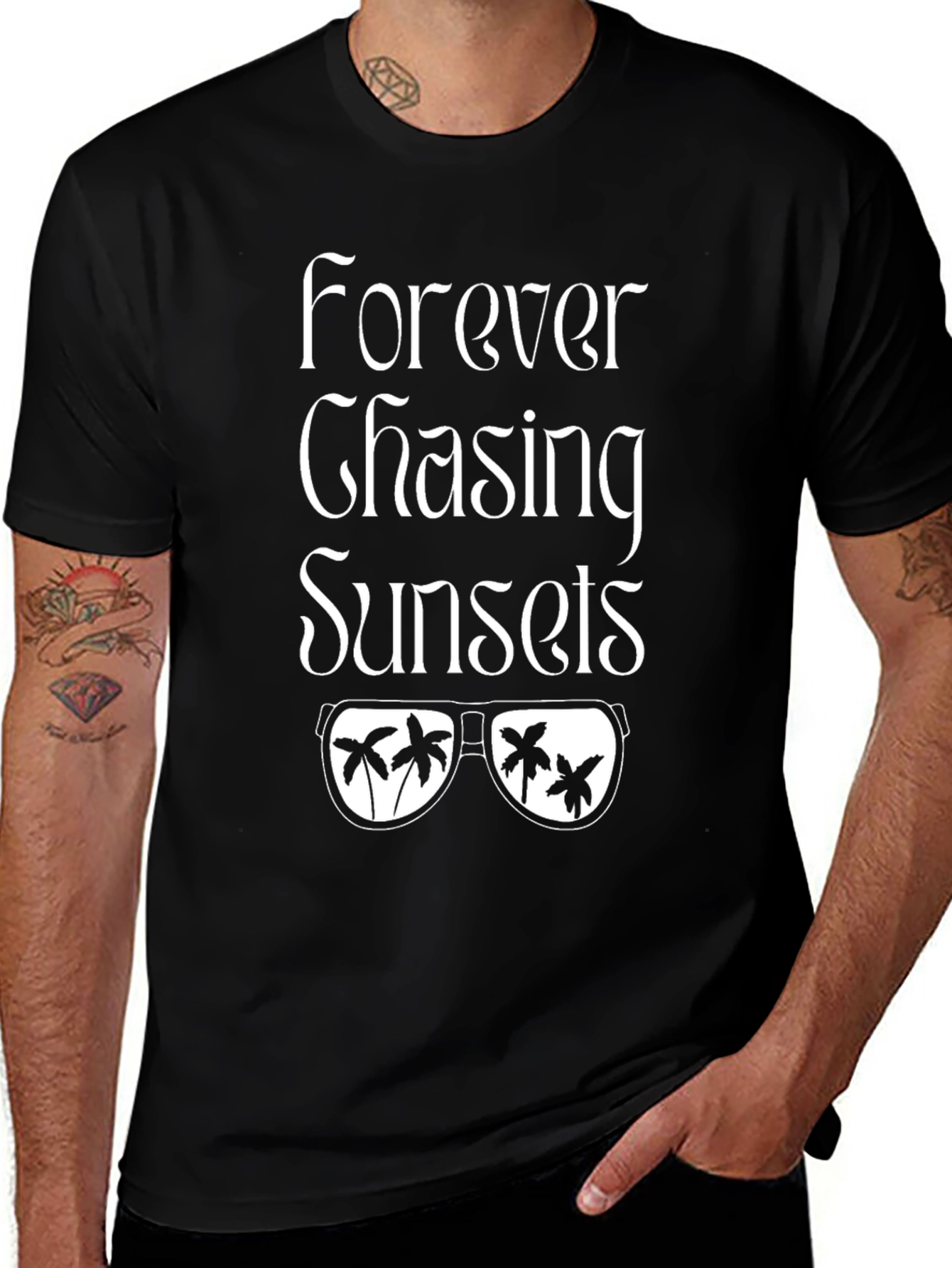 Forever Chasing Sunsets Graphic Tee