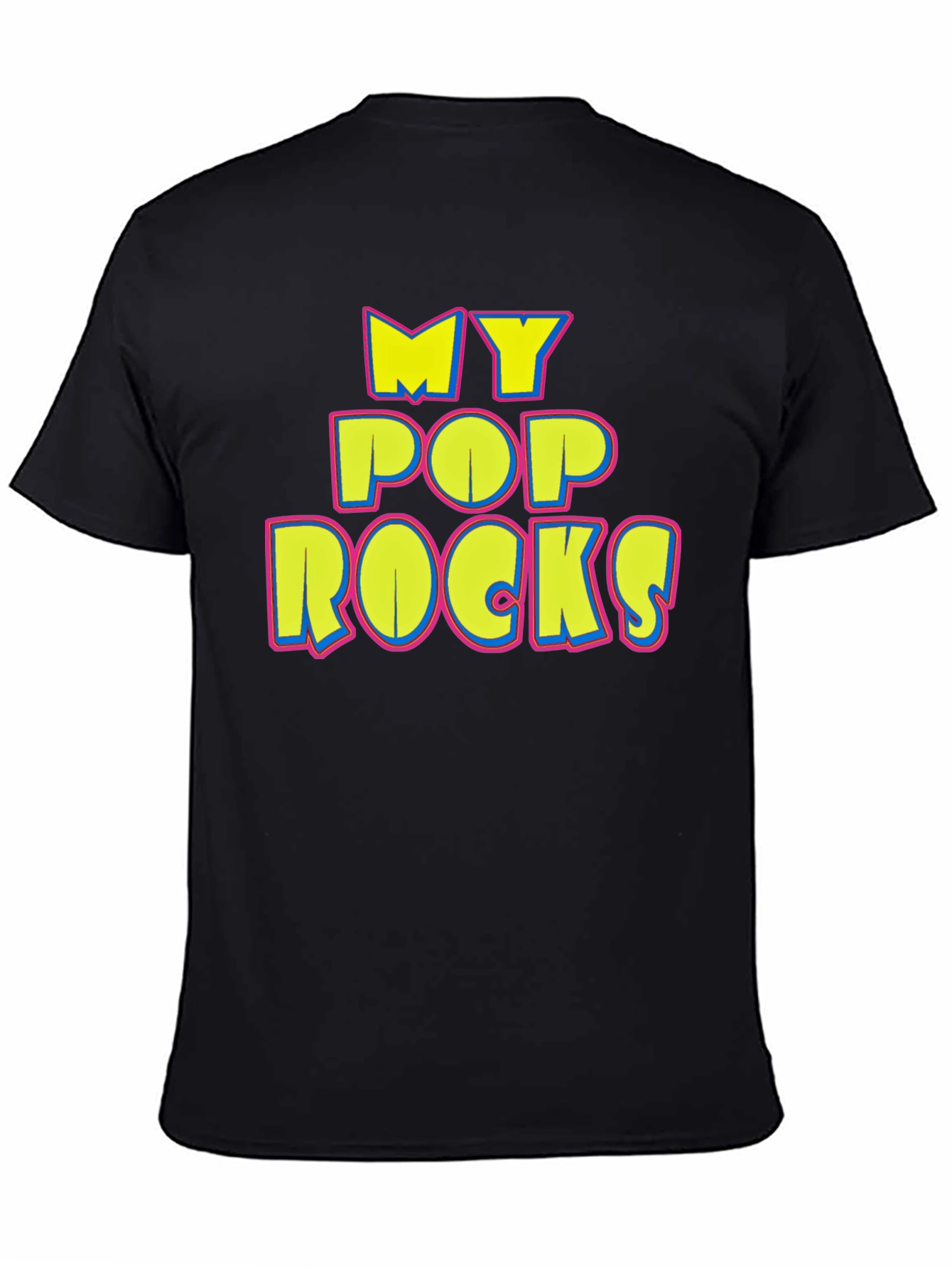 My Pop Rocks Graphic T-Shirt - Black