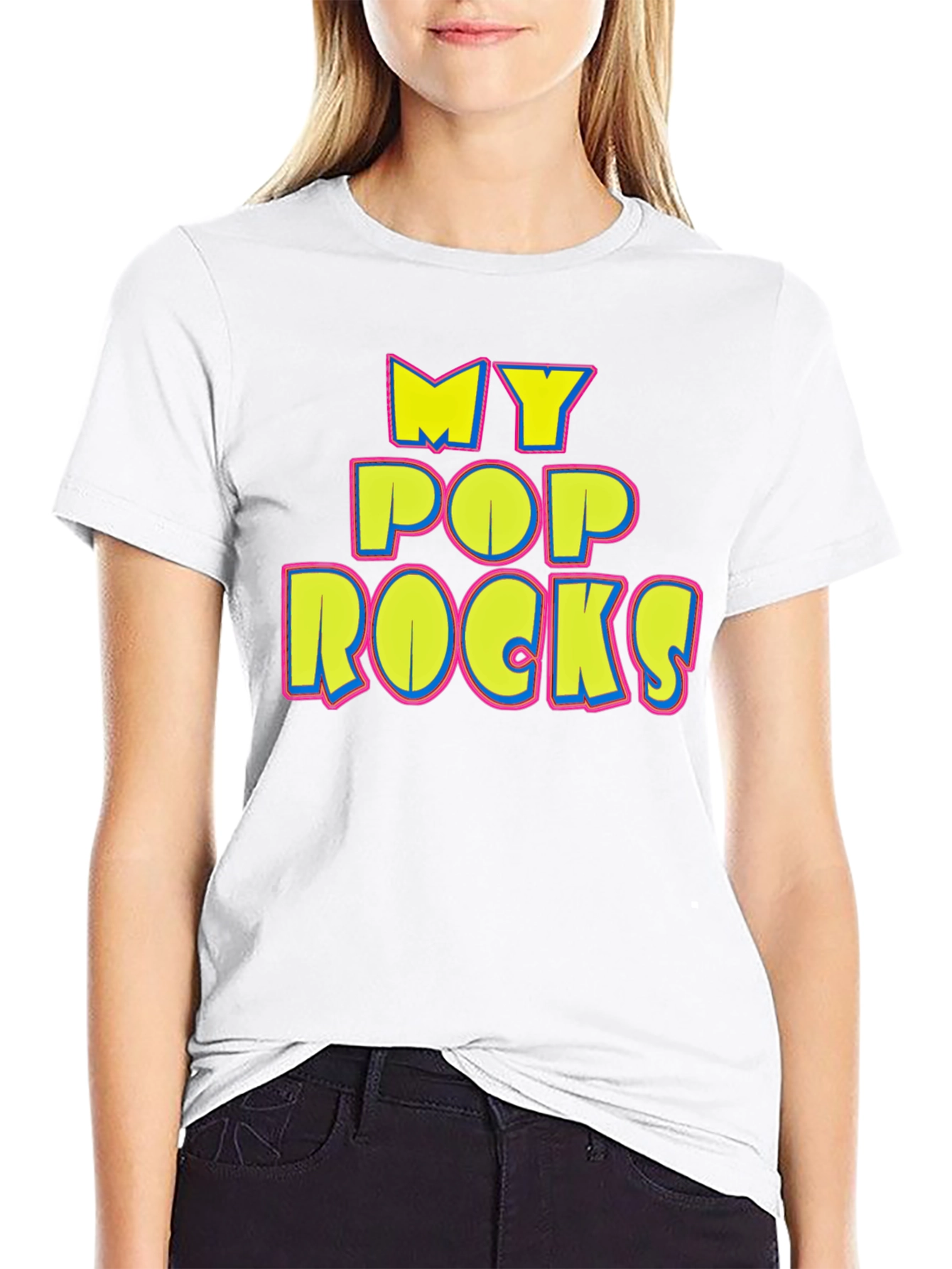 My Pop Rocks Graphic T-Shirt - Black
