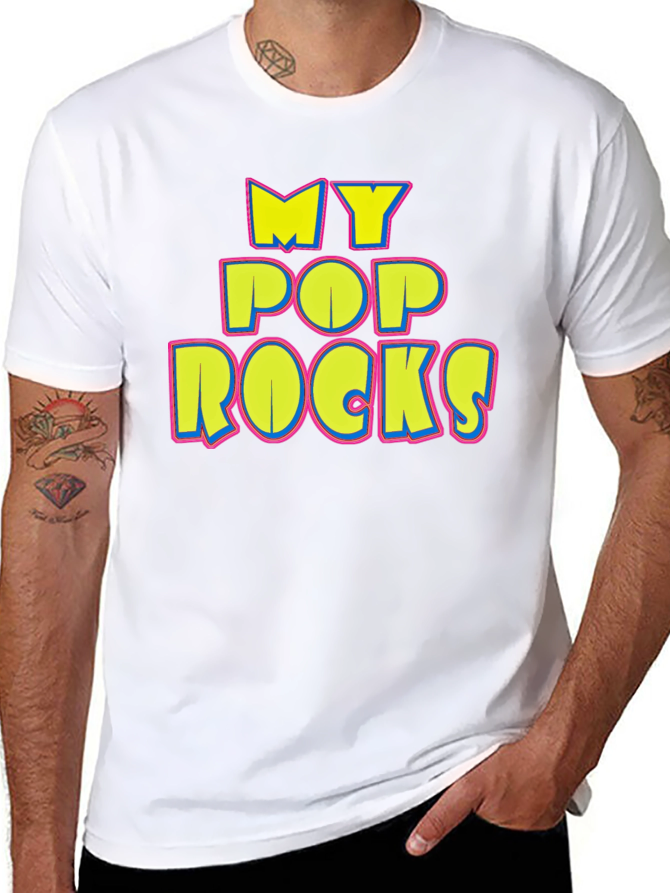 My Pop Rocks Graphic T-Shirt - Black