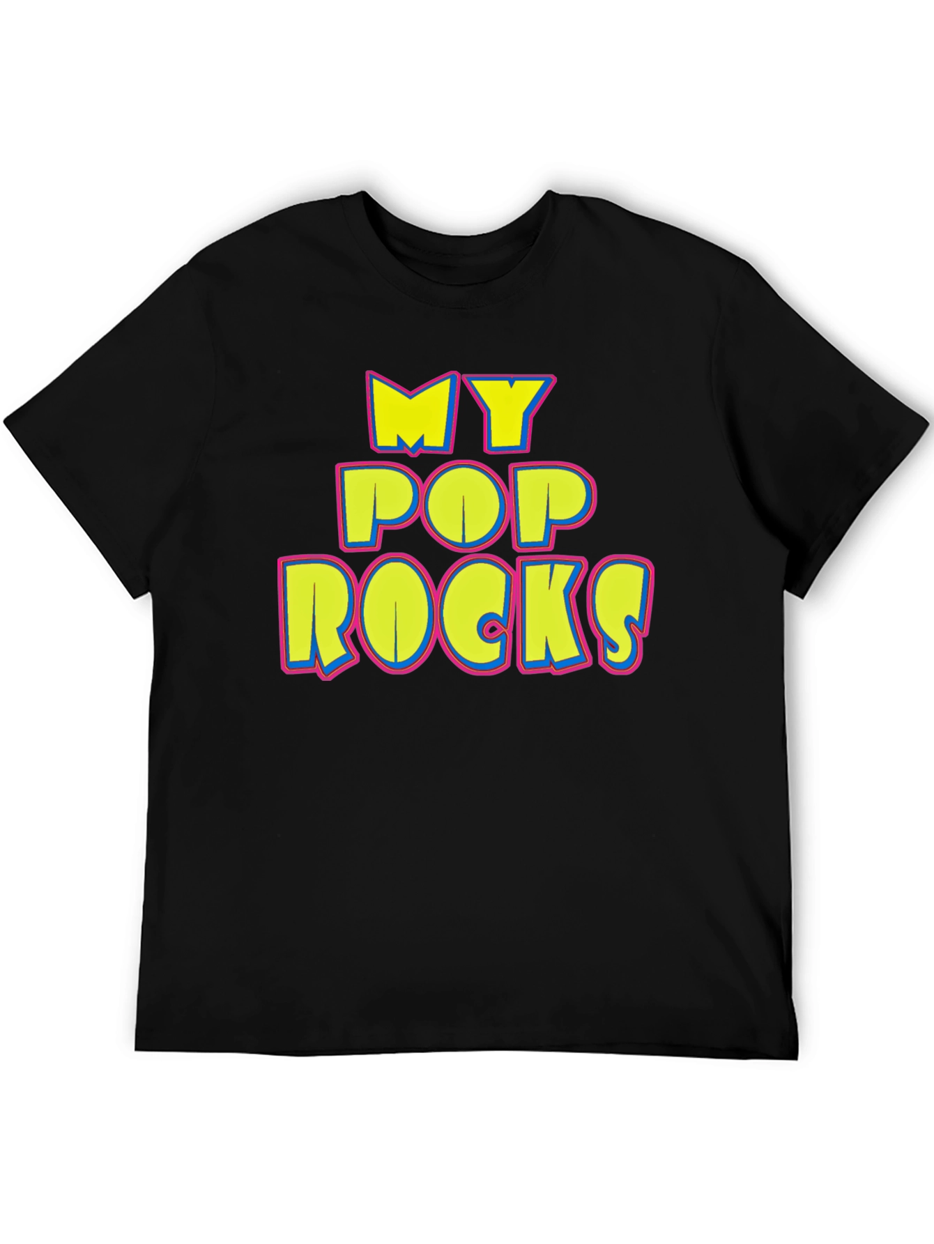 My Pop Rocks Graphic T-Shirt - Black