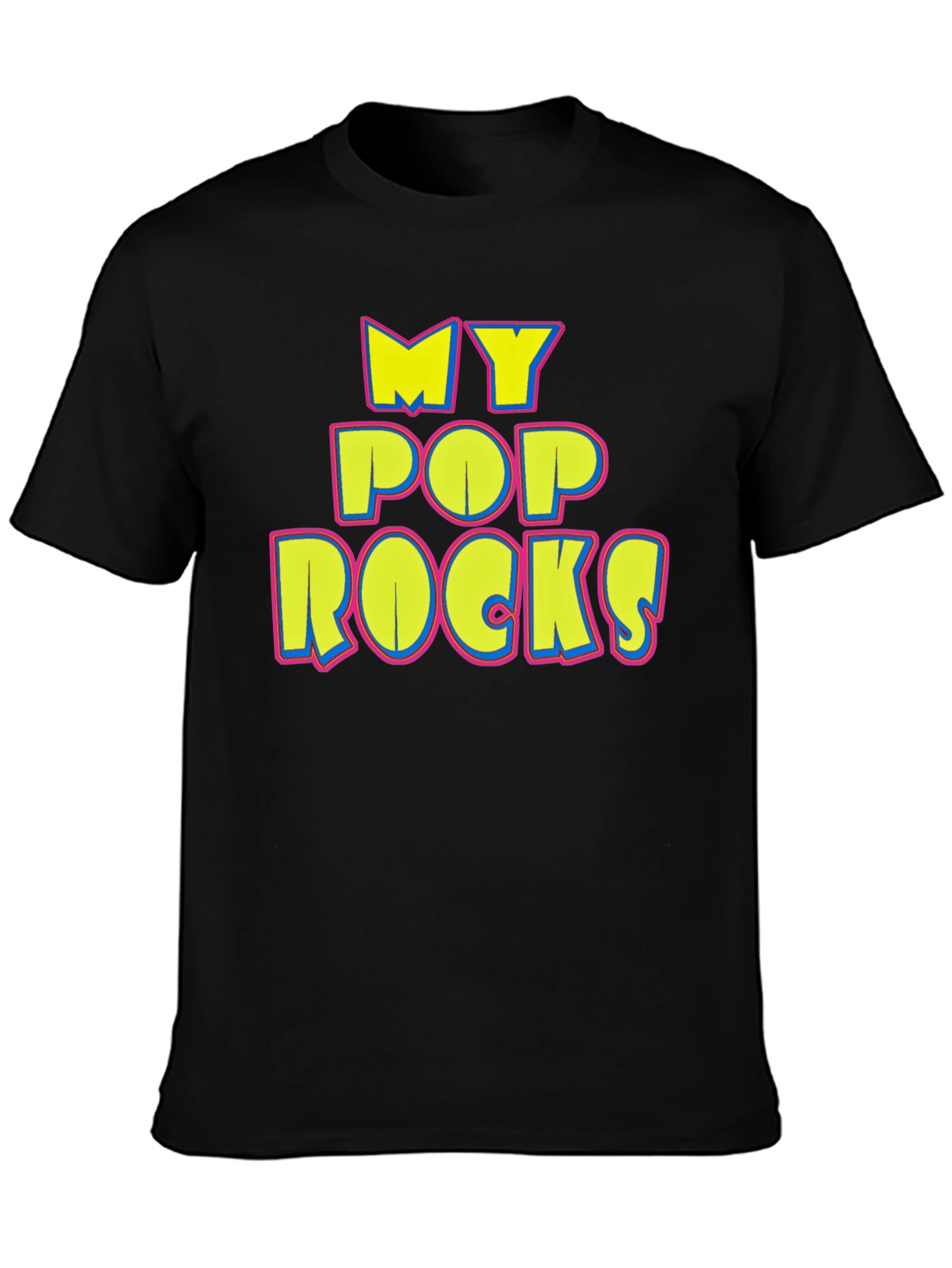 My Pop Rocks Graphic T-Shirt - Black