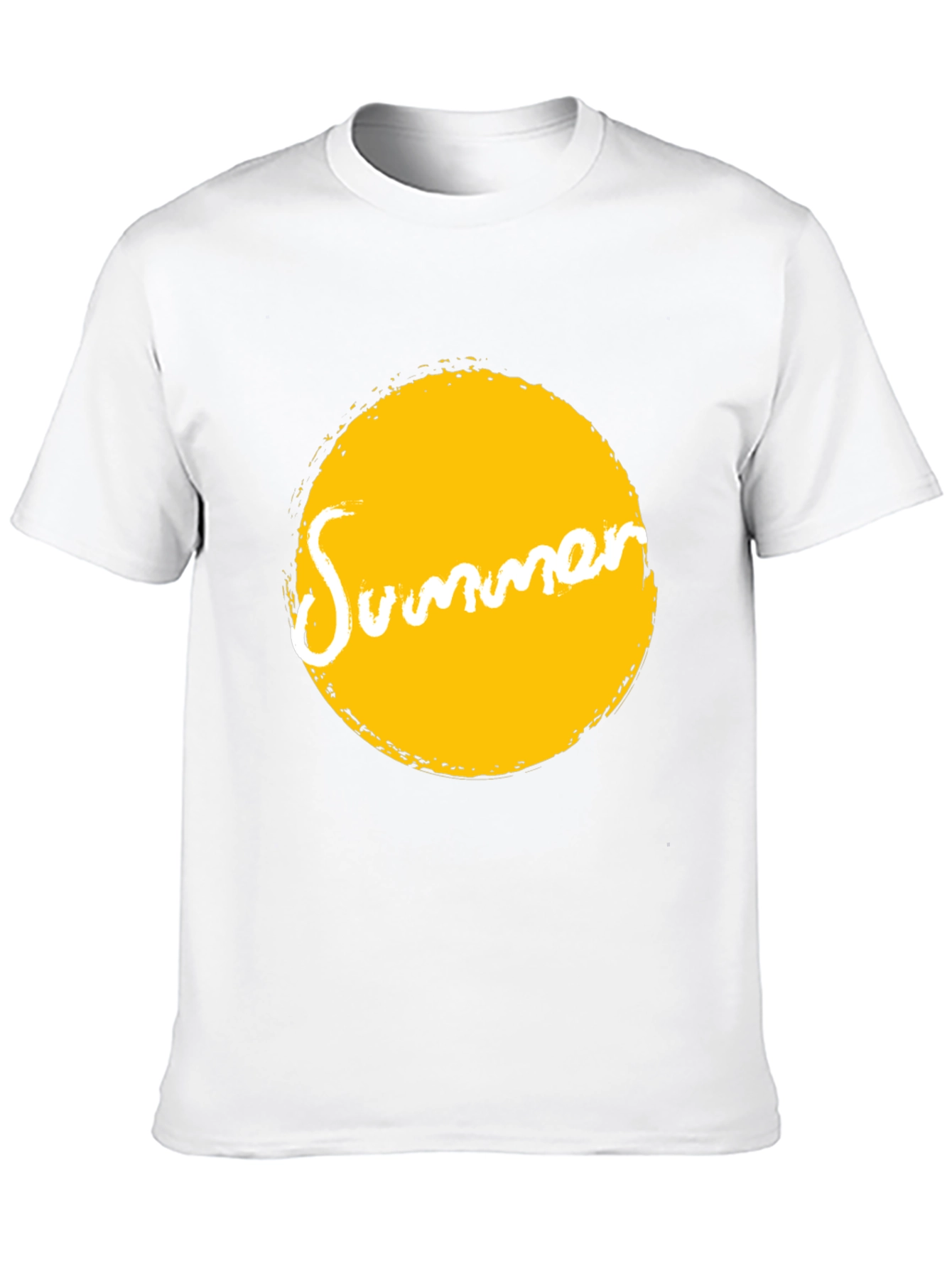 Summer Sun Graphic T-Shirt - Black