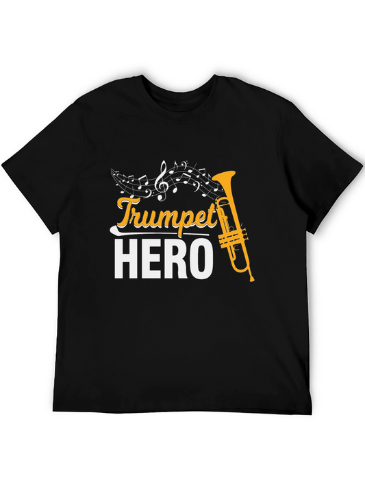 Trumpet Hero T-Shirt - Musician Tee