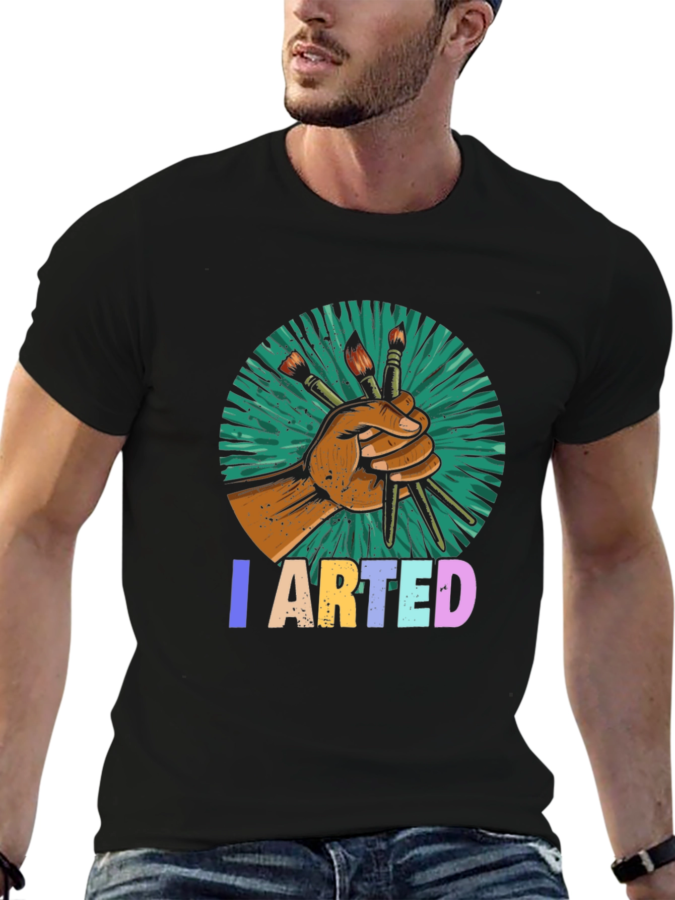 I Arted T-Shirt - Painters Graphic Tee