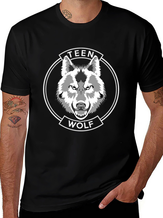 Teen Wolf Graphic Tee - Black T-Shirt