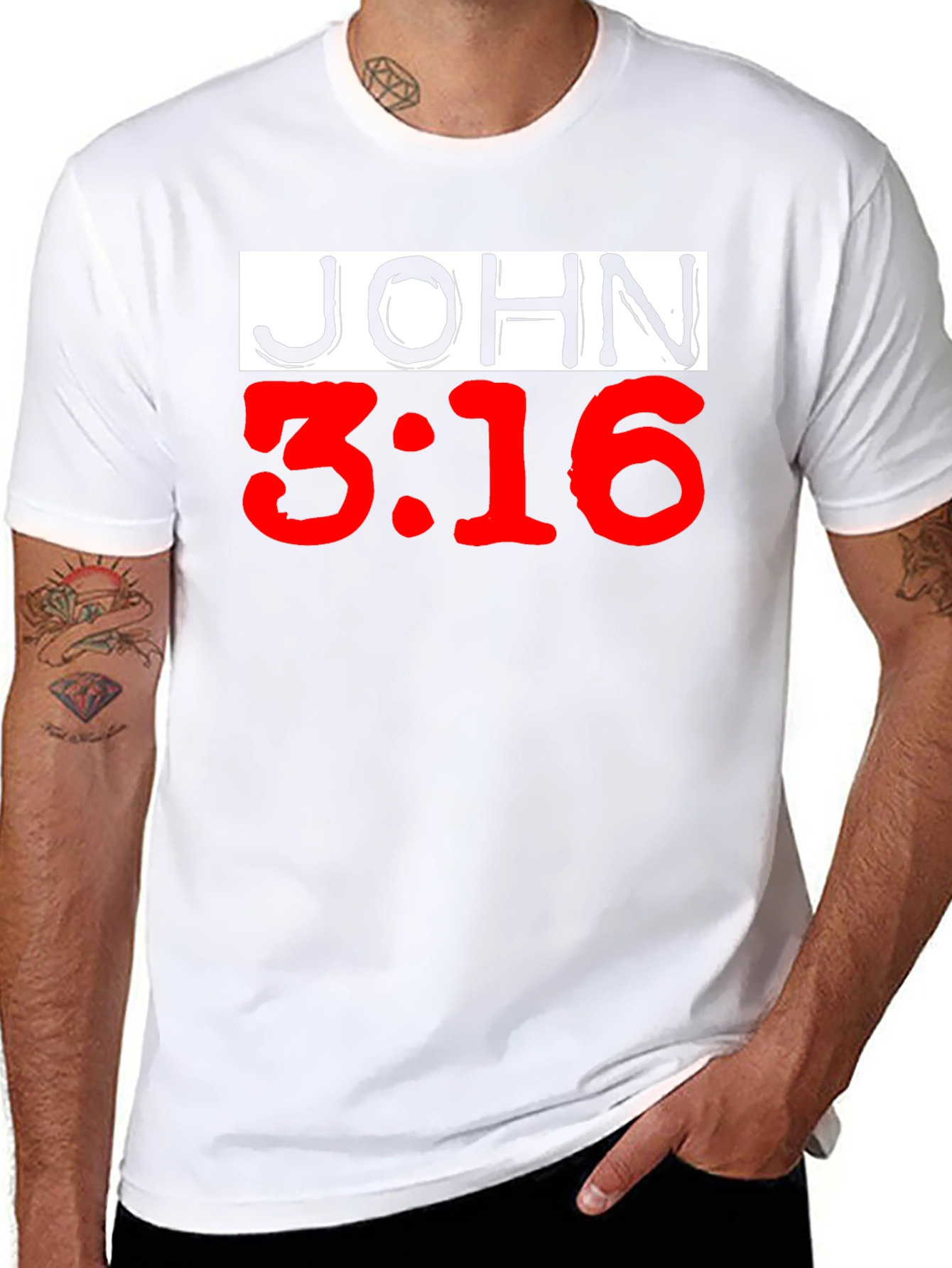 John 3:16 T-Shirt - Faith Inspired Apparel