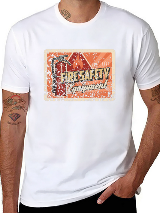 Fire Safety Equipment Graphic Tee