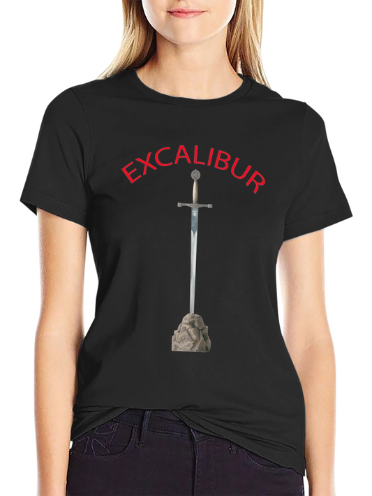 Excalibur Sword T-Shirt - King Arthur Legend Tee