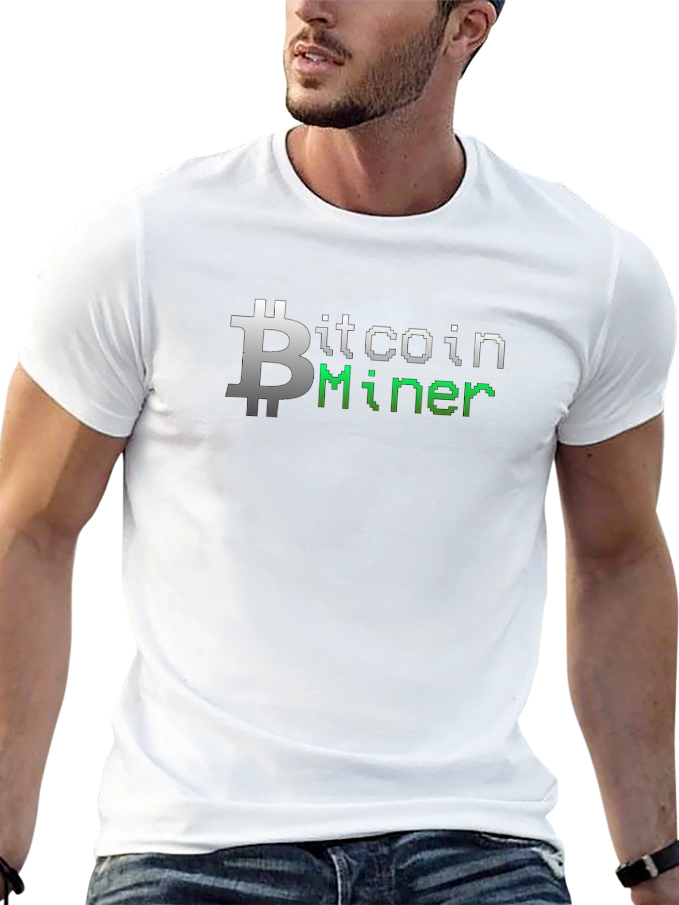 Bitcoin Miner Graphic Tee - Crypto Currency T-Shirt