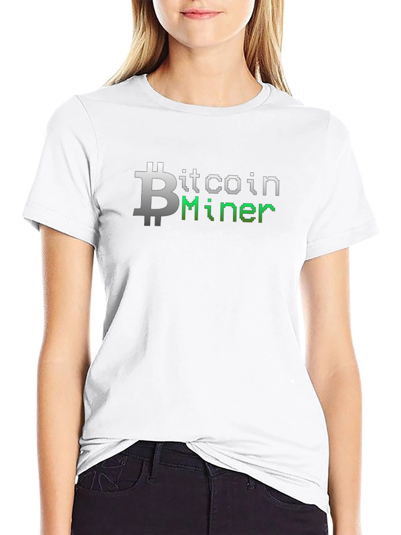 Bitcoin Miner Graphic Tee - Crypto Currency T-Shirt