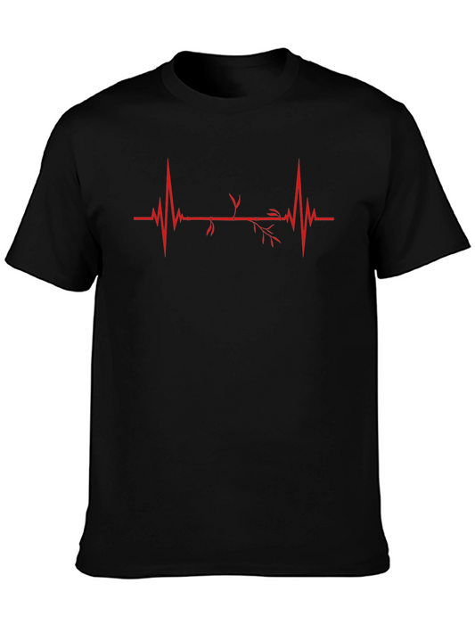 Bamboo Heartbeat T-Shirt - Nature Lover Tee