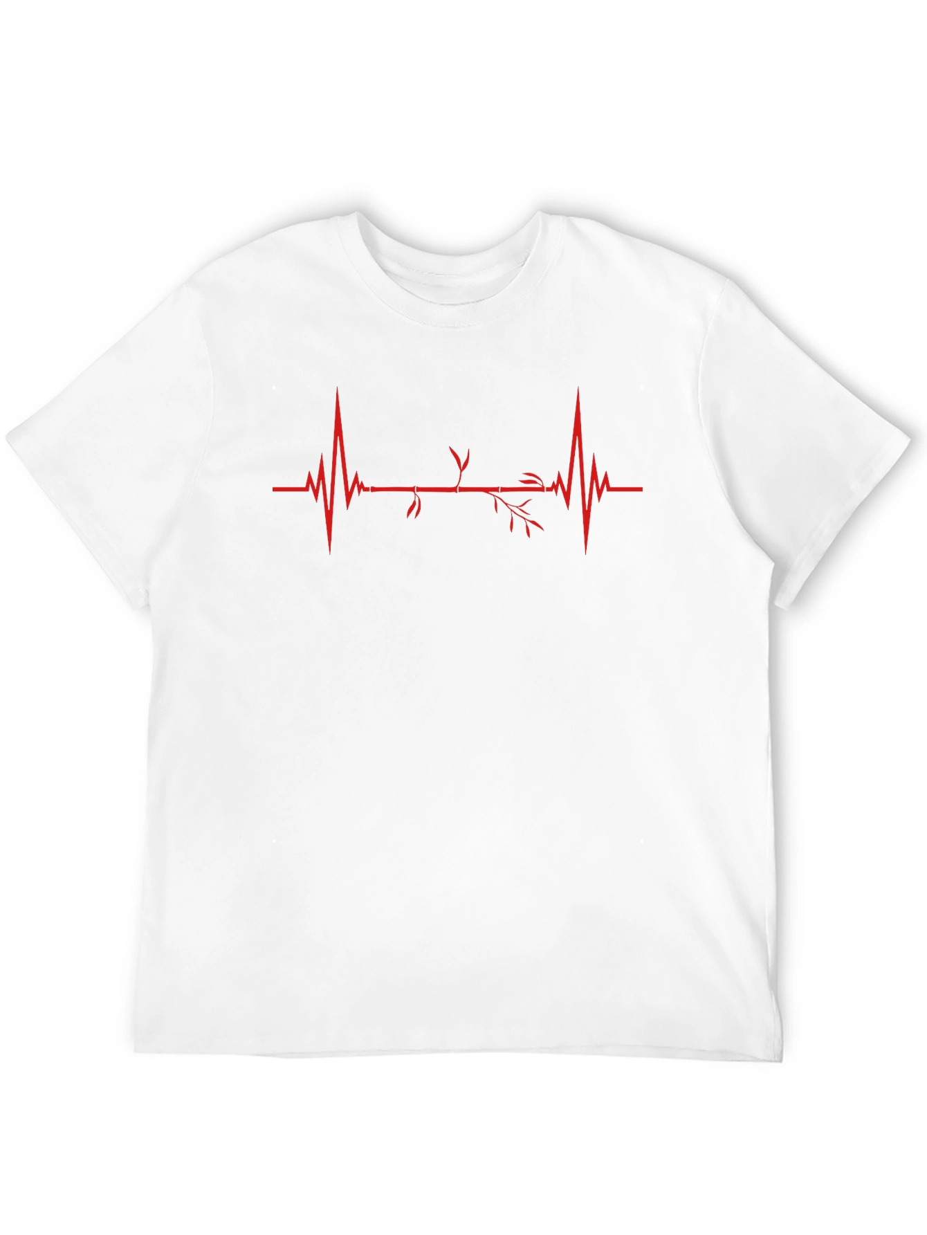 Bamboo Heartbeat T-Shirt - Nature Lover Tee