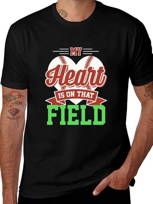 Baseball Heart T-Shirt - Field Fan Tee
