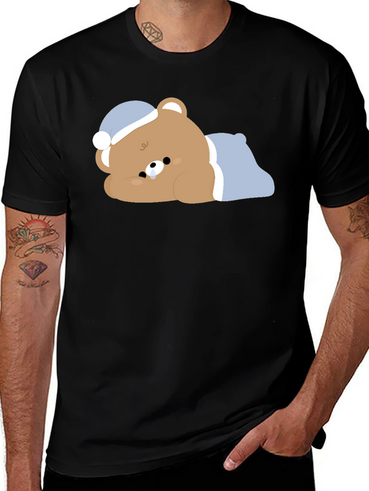 Cute Sleeping Bear T-Shirt - Unisex