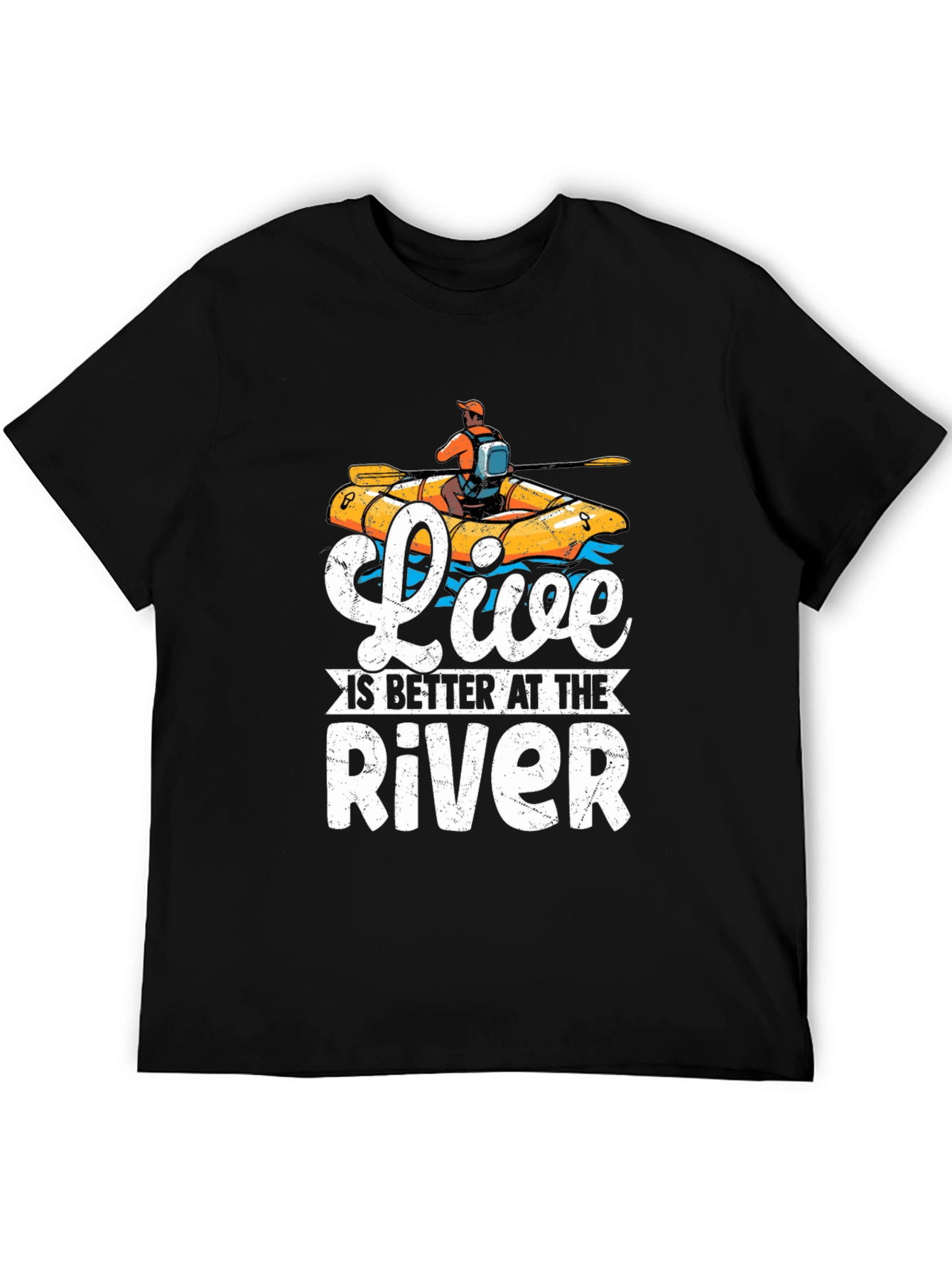 Live is Better at the River Rafting T-Shirt