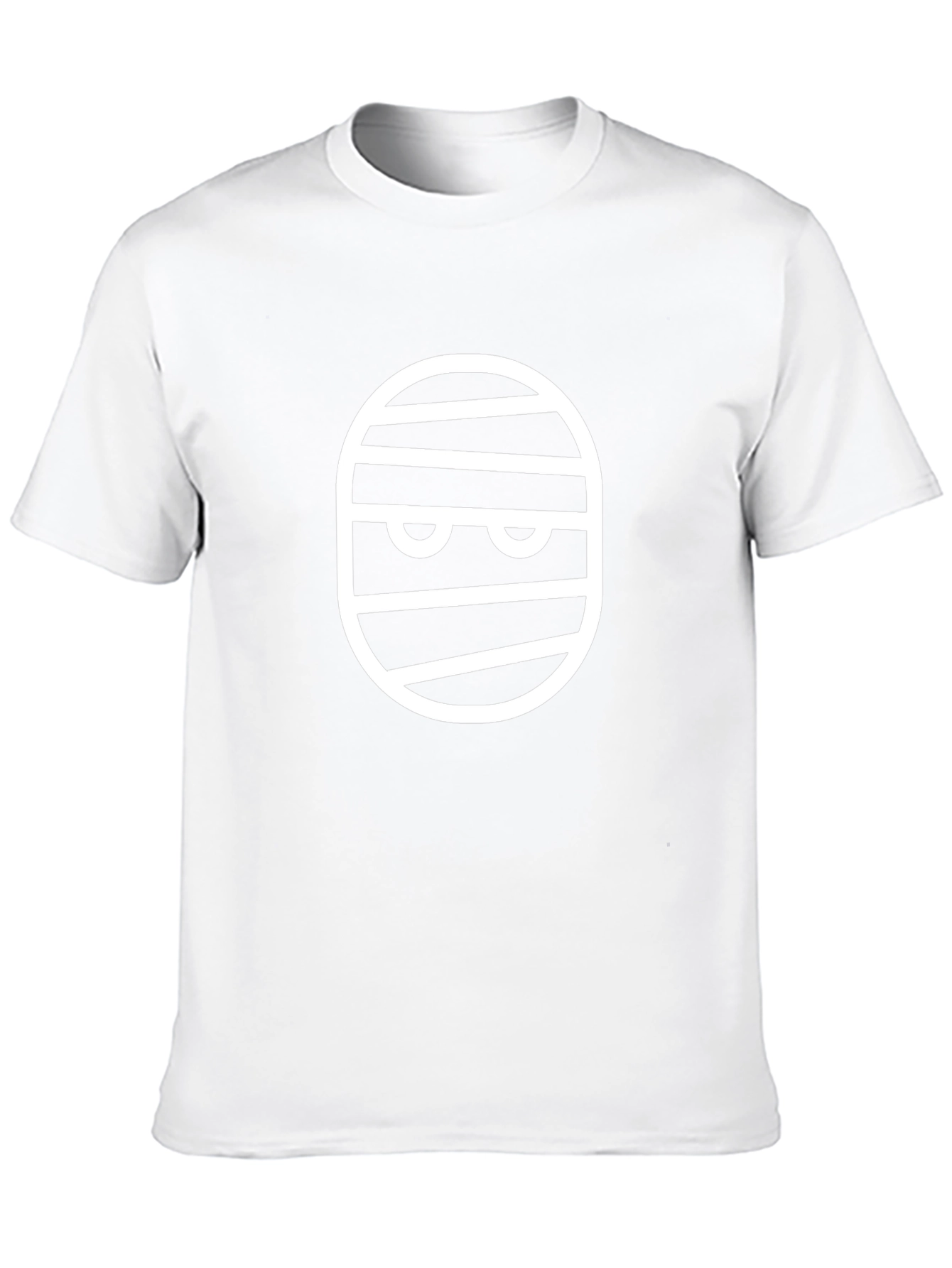 Mens Black T-Shirt with Mummy Graphic