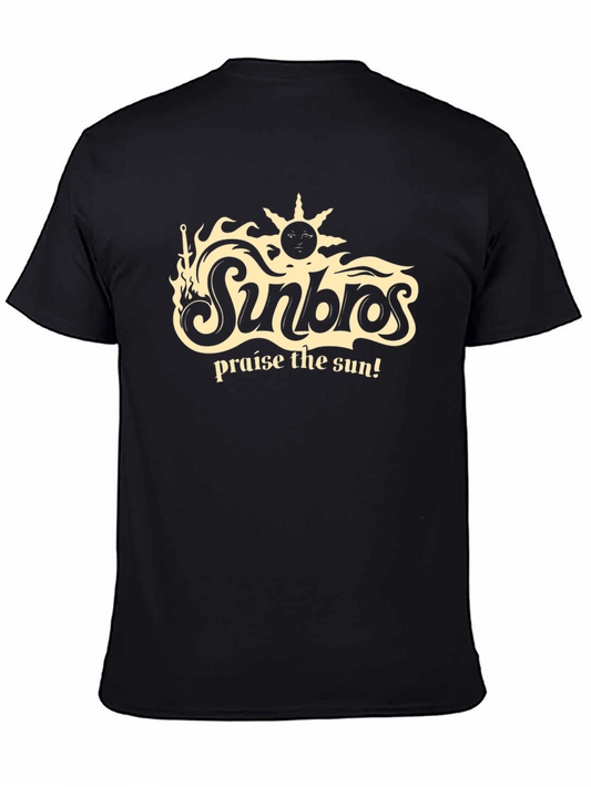 Sunbros Praise the Sun Graphic Tee - Dark Souls Inspired
