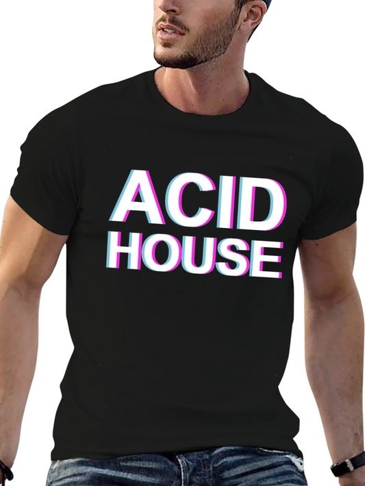 Acid House T-Shirt - Retro Rave Style