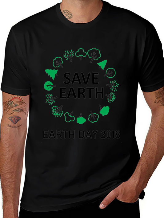 Save Earth T-Shirt - Earth Day 2018