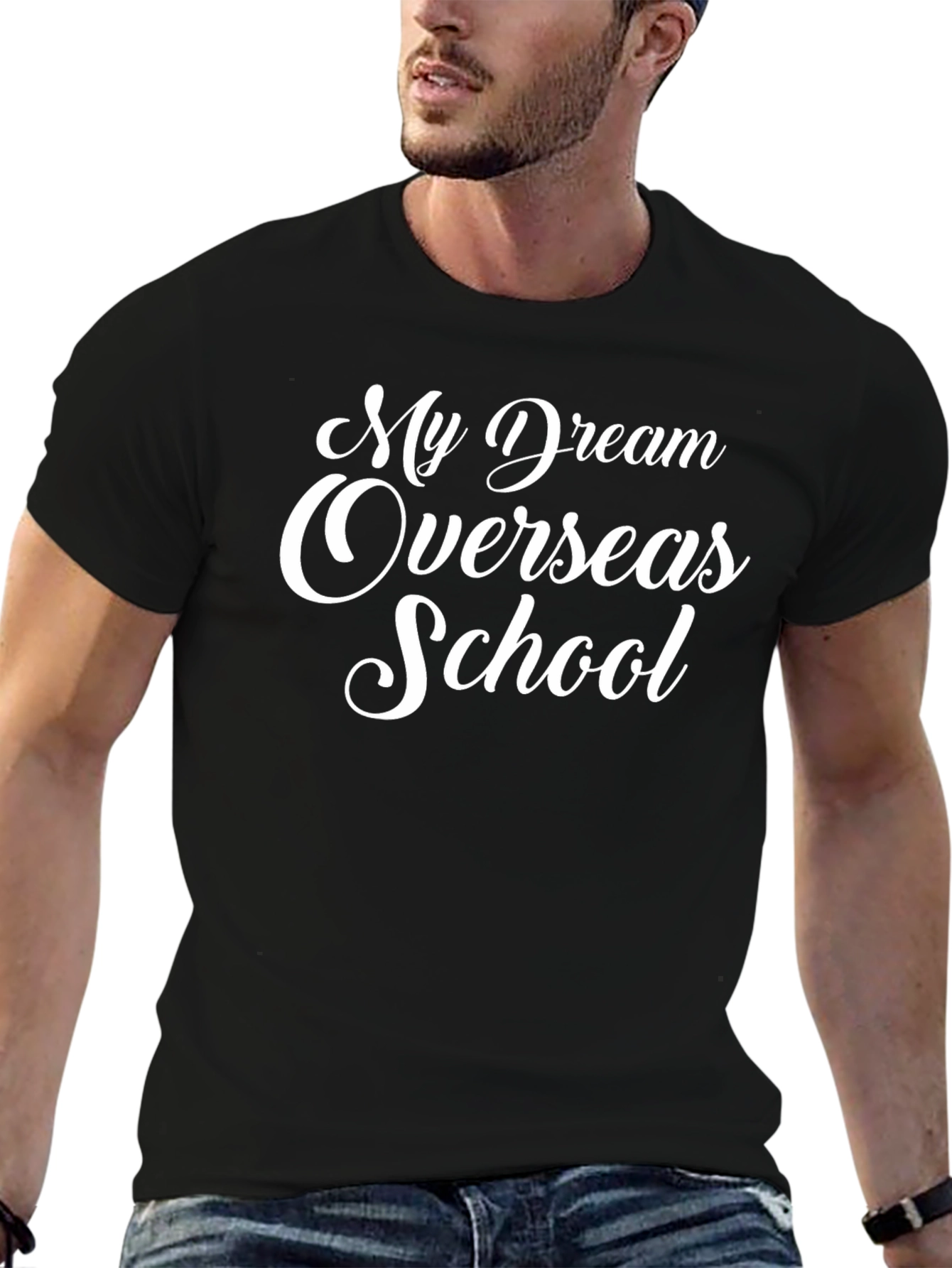My Dream Overseas School Black T-Shirt