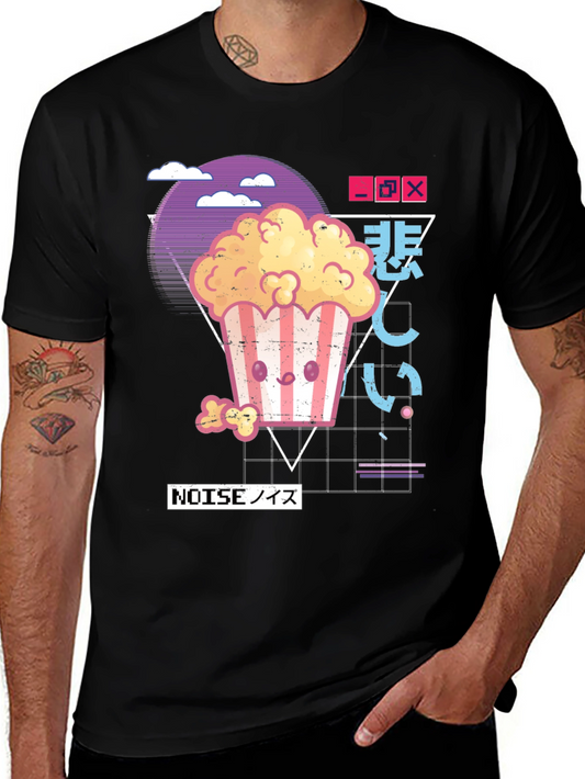 Popcorn Vaporwave T-Shirt