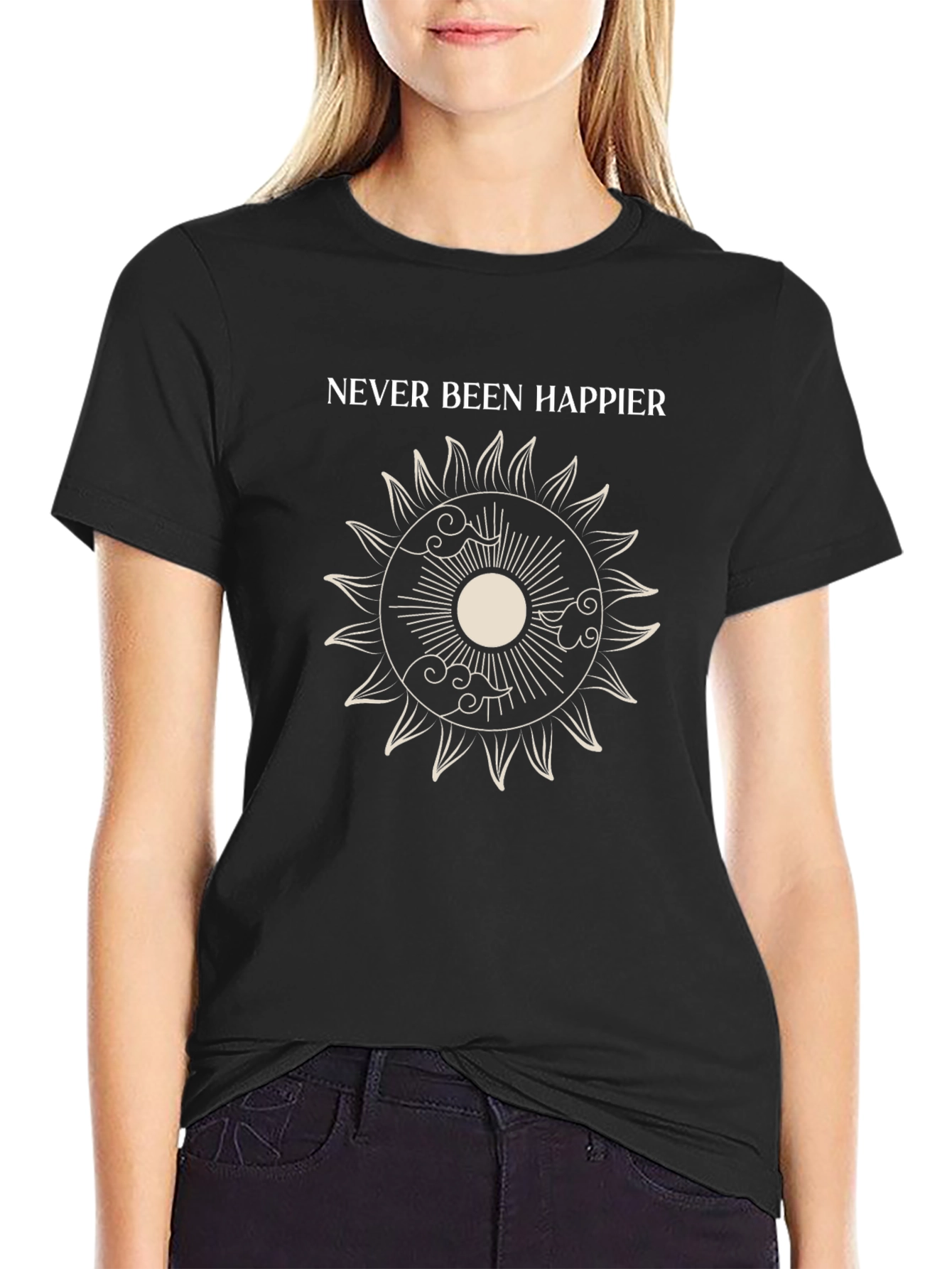 Never Been Happier Graphic Tee