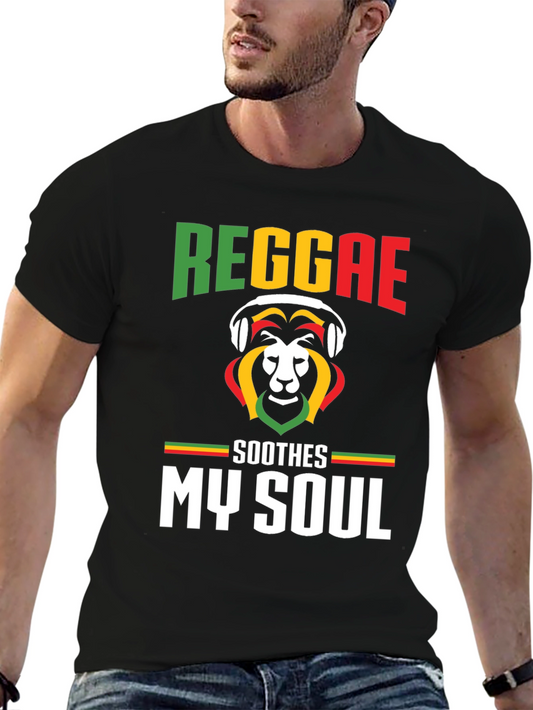 Reggae Soothes My Soul Graphic T-Shirt