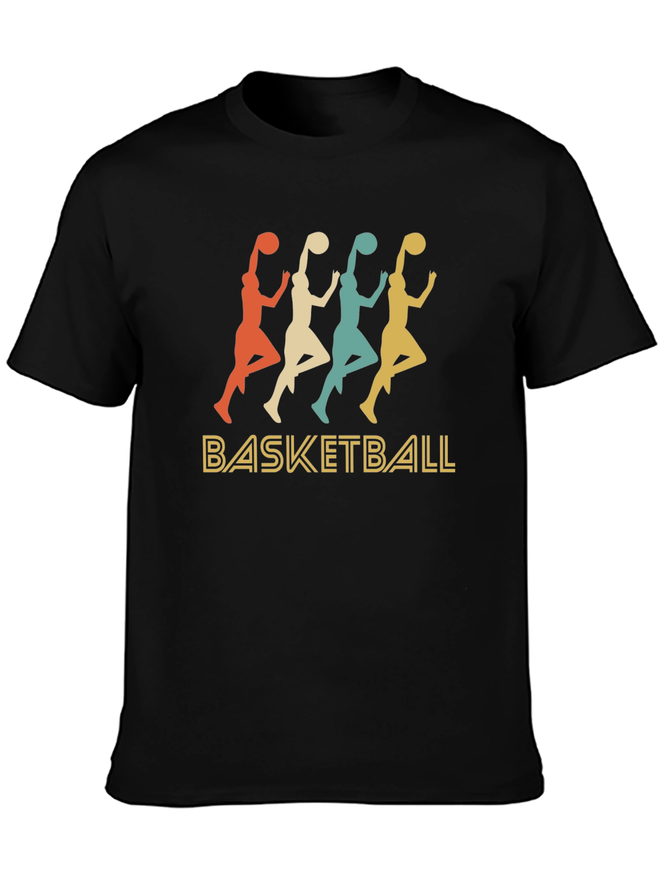 Retro Basketball Graphic T-Shirt